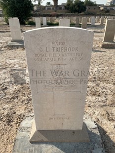 BAGHDAD (NORTH GATE) WAR CEMETERY - TRIPHOOK, OWEN LEECH